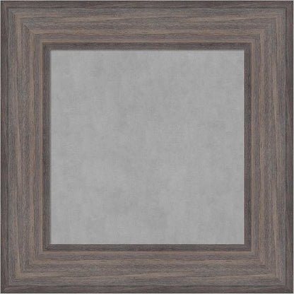 Amanti Art Grey Framed Magnetic Board 17x17 X-Small Vision Board by AmantiArt