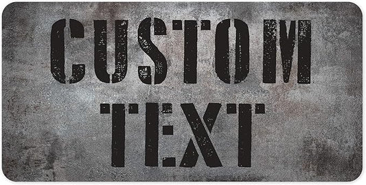 Custom Sign, Custom Street Sign, 11 Font Colors, 13 Font Styles, 4 Hole Options by MySignCenter