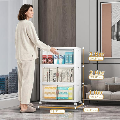 UAMFURI Extra Large Stackable Storage Bins - Image 3