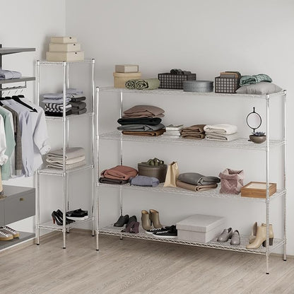 Regal Altair 21" Deep x 72" Wide x 64" Height Wire Shelving Kit | 4-Tier | NSF - Image 7