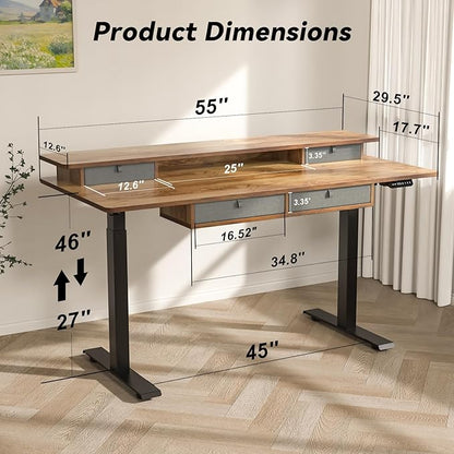 FiCiHi Adjustable Height Standing Desk - Image 3