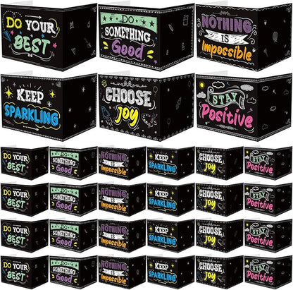 Honoson 24 Pcs Bulk Inspirational Privacy Folders by Honoson