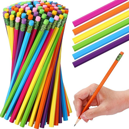 TecUnite 600 Pcs HB #2 Unsharpened Pencils bulk - Image 2