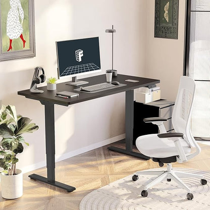 FLEXISPOT E6 3-Stage Dual Motor 60 x 24 Electric Standing Desk Sit Stand Up Desk - Image 2