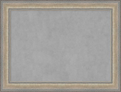 Amanti Art Silver Framed Magnetic Board 25x33 Medium Vision Board by AmantiArt