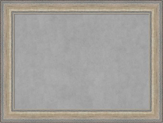 Amanti Art Silver Framed Magnetic Board 25x33 Medium Vision Board by AmantiArt