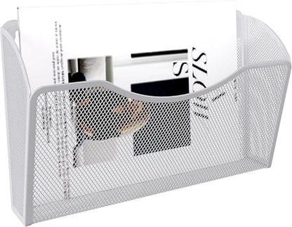 EasyPAG Single Pocket Wall File Organizer, Mesh Hanging File Folder Organizer - Image 3