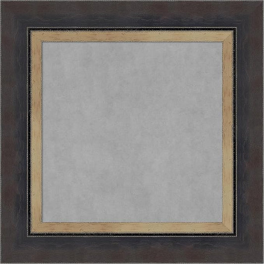 Amanti Art Black Framed Magnetic Board 17x17 X-Small Vision Board by AmantiArt