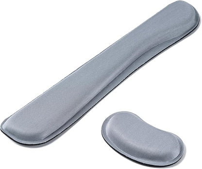 Hoewina Keyboard Wrist Rest, Ergonomic Wrist Rest, Superfine Fabric and Gel by Hoewina