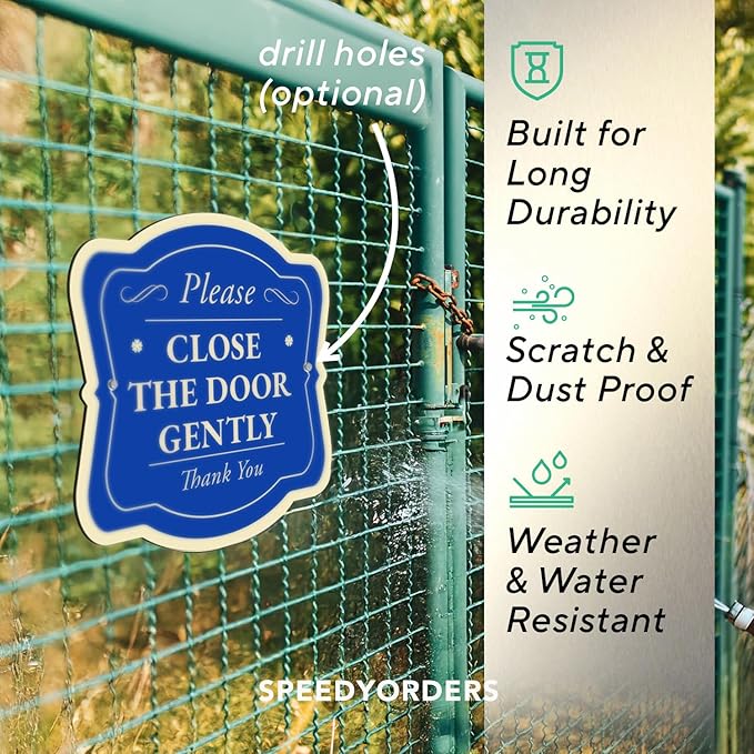 Custom Decorative Outdoor Metal Sign, Personalized Aluminum Driveway Sign - Image 6
