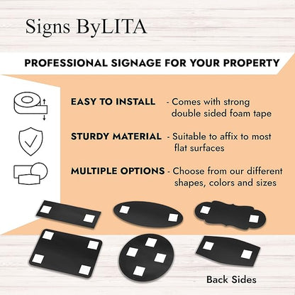 Signs ByLITA Standard Office Sign - Image 3