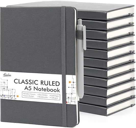 12 Pack Notebooks Journals Bulk by feela