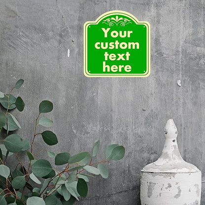 personalized metal sign, Custom Indoor/Outdoor Decorative Sign，Aluminum - Image 4