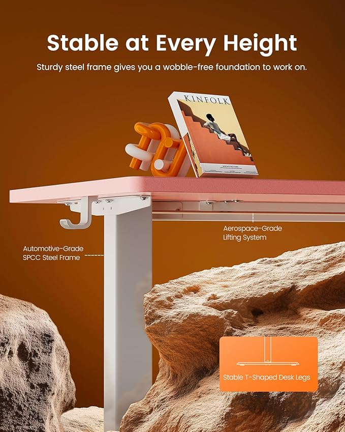 ErGear Height Adjustable Electric Standing Desk, 48 x 24 Inches Sit Stand up - Image 5