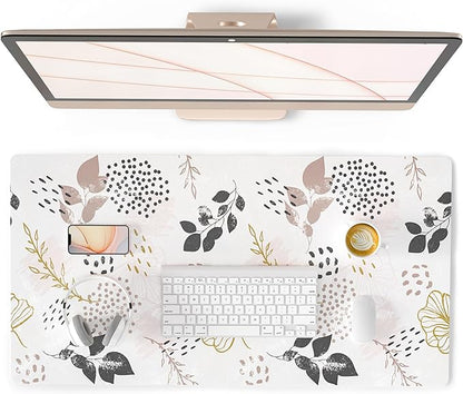 QIYI Large Mouse Pad for Desk, Cute Desk Mat for Desktop, Women Girls Office by QIYI