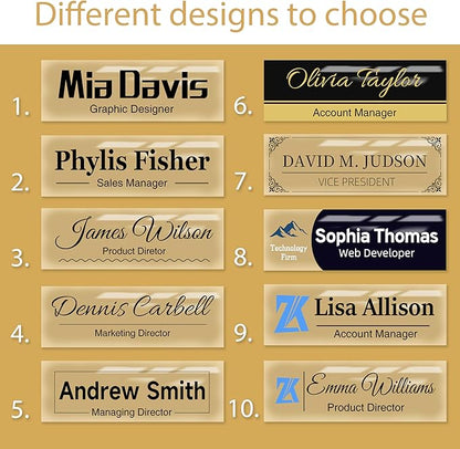 Personalized Office Wall Name Plate Sign Custom Door Name Plate Office Gifts - Image 8