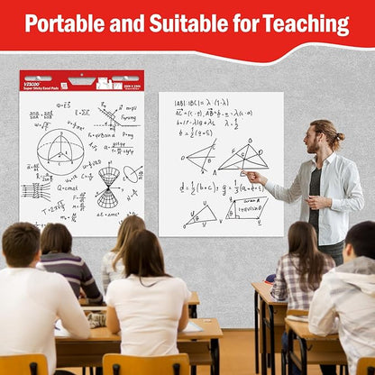 VISCOO Thickened Sticky Easel Pad, 20 x 23 Inches Flip Chart Paper - Image 5
