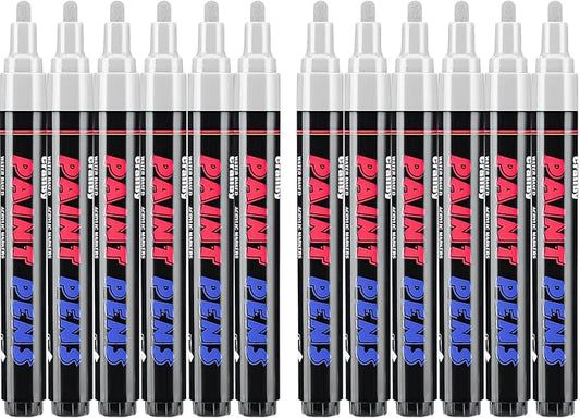 Craiiby White Paint Pens Paint Markers by Craiiby