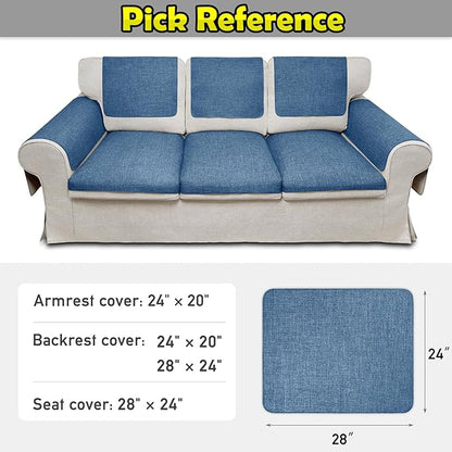 Couch Arm Covers, Waterproof Armrest Cover - Image 6