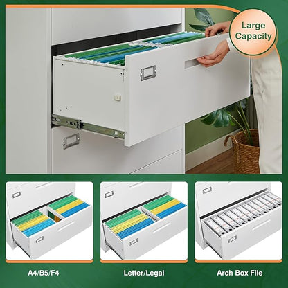 Letaya 2 Drawer Metal Filing Organization Office Cabinets - Image 7