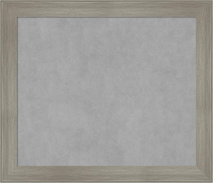 Amanti Art Grey Framed Magnetic Board 24x28 Medium Vision Board by AmantiArt