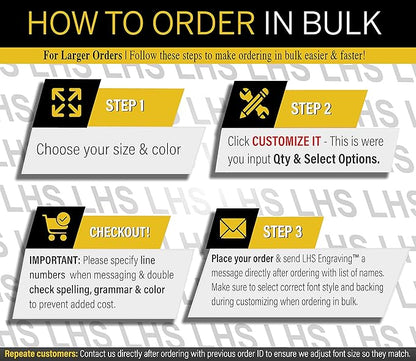 Personalized Name Sign with Name Plate Holder, with Choice of Mounting - Image 5