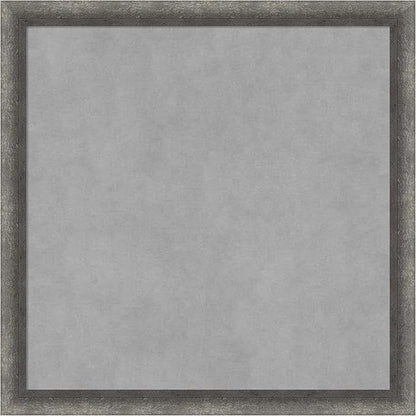 Amanti Art Grey Framed Magnetic Board 22x22 Medium Vision Board by AmantiArt