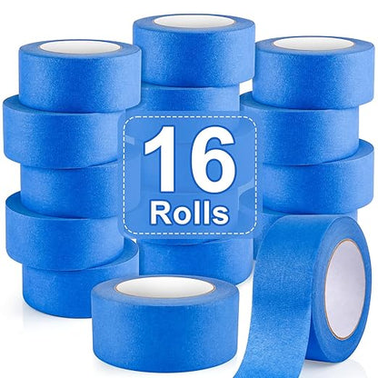 NEOACT 16 Rolls Painters Tape 2 Inch Wide, DIY Crafts, 2 Inch x 55 Yards by NEOACT