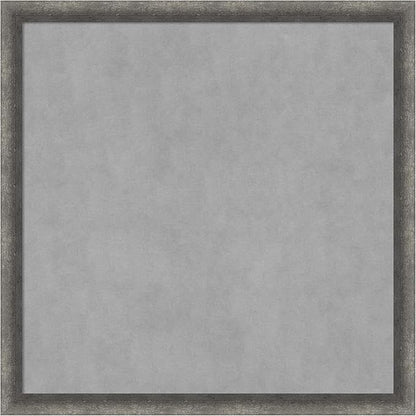 Amanti Art Grey Framed Magnetic Board 26x26 Medium Vision Board by AmantiArt