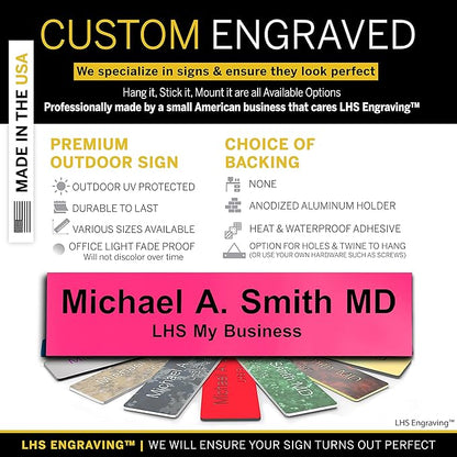 Custom Name Plate for Doors, - Image 2