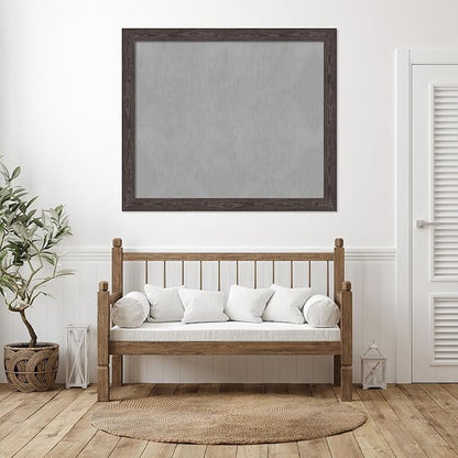 Amanti Art Black Framed Magnetic Board 46x54 Oversize Vision Board - Image 6
