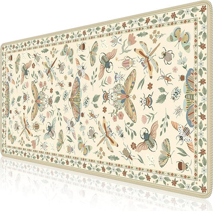 iCasso Beige Large Mouse Pad, Desk Matt - Image 6