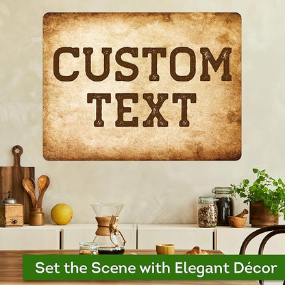 Custom Sign, Custom Street Sign, 11 Font Colors, 13 Font Styles, 4 Hole Options - Image 4