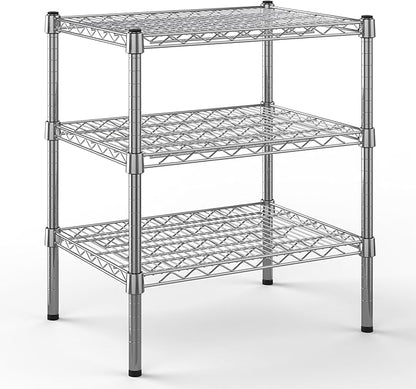 Regal Altair 18" Deep x 24" Wide x 27" Height Wire Shelving Kit | 3-Tier | NSF by Regal+Altair
