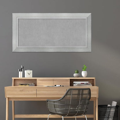 Amanti Art Silver Framed Magnetic Board 27x55 Oversize Vision Board - Image 6