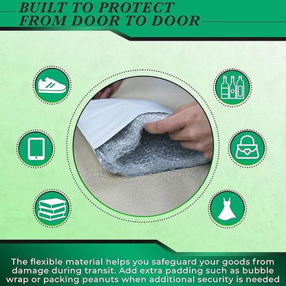2000 Pack Secure Seal White Poly Mailers - Image 5