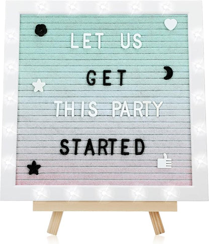 Changeable Felt Letter Board by ANPHSIN