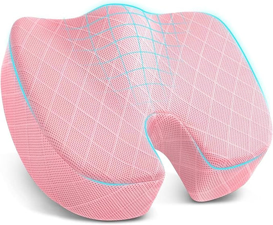 TushGuard Office/Car Seat Cushion, Non-Slip Sciatica & Back Coccyx Tailbone by TushGuard