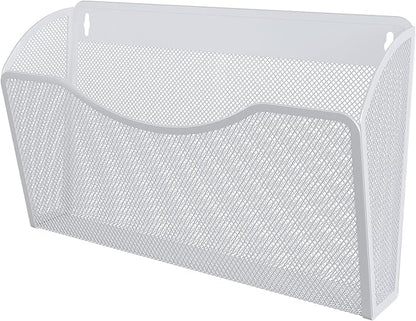 EasyPAG Single Pocket Wall File Organizer, Mesh Hanging File Folder Organizer - Image 2