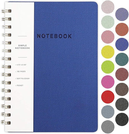 Spiral Notebook-5.75" x 8.125" College Ruled Journal by Oneirom