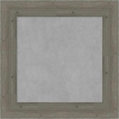 Amanti Art Grey Framed Magnetic Board 27x27 Medium Vision Board by AmantiArt