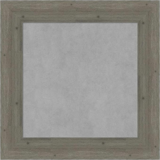 Amanti Art Grey Framed Magnetic Board 27x27 Medium Vision Board by AmantiArt