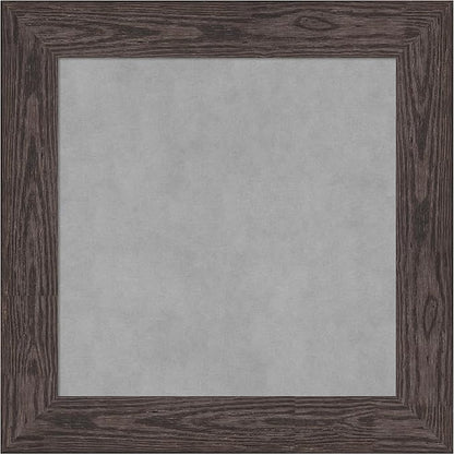 Amanti Art Black Framed Magnetic Board 26x26 Medium Vision Board by AmantiArt