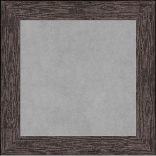 Amanti Art Black Framed Magnetic Board 26x26 Medium Vision Board by AmantiArt