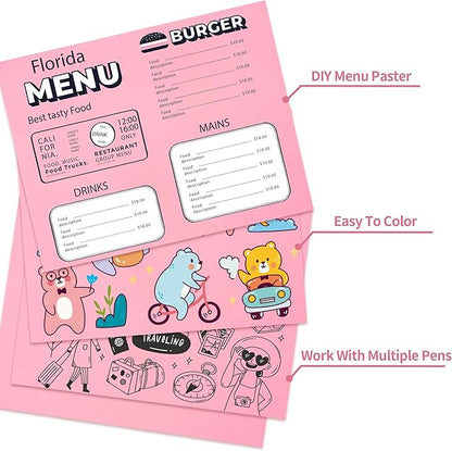 25 Sheets Pink Cardstock - Image 4