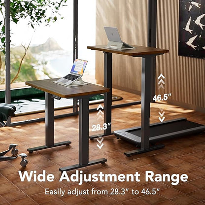 HUANUO 55 x 28 inch Electric Standing Desk Adjustable Height, 4 Memory Height - Image 5