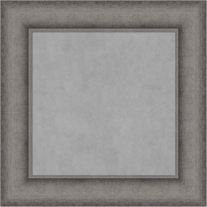 Amanti Art Grey Framed Magnetic Board 16x16 X-Small Vision Board by AmantiArt