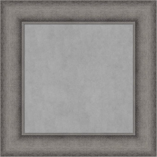 Amanti Art Grey Framed Magnetic Board 16x16 X-Small Vision Board by AmantiArt