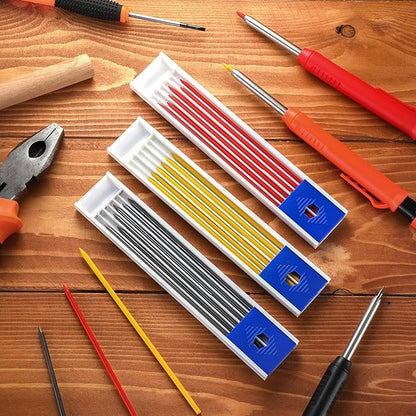 Zhehao 120 Pieces 2.8 mm Carpenter Pencils Lead Refills HB Refill - Image 4