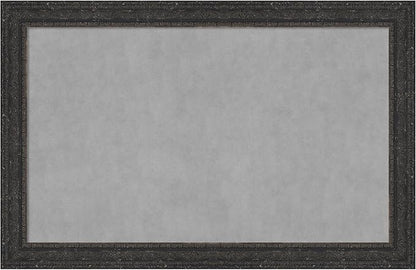 Amanti Art Black Framed Magnetic Board 29x45 Large Vision Board by AmantiArt